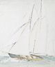 Stylecraft Sailing Away I Gray/Off-White Wall Art-1