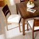 Bassett® Furniture Origins Spence Natural Dining Chair with Nomad Cream Upholstered Seat-4