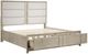 Homelegance® McKewen Light Gray Queen Storage Platform Bed-3