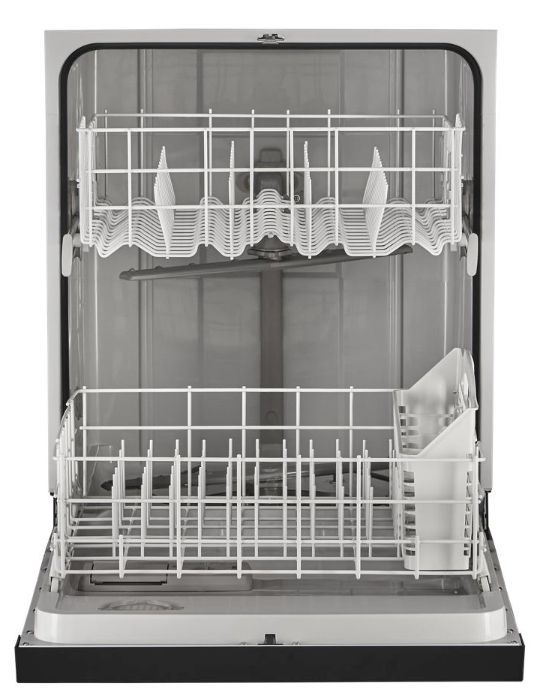 Whirlpool® 24" Black Front Control Built In Dishwasher with Boost Cycle-1