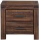 Modus Furniture Meadow Brick Brown Nightstand-2