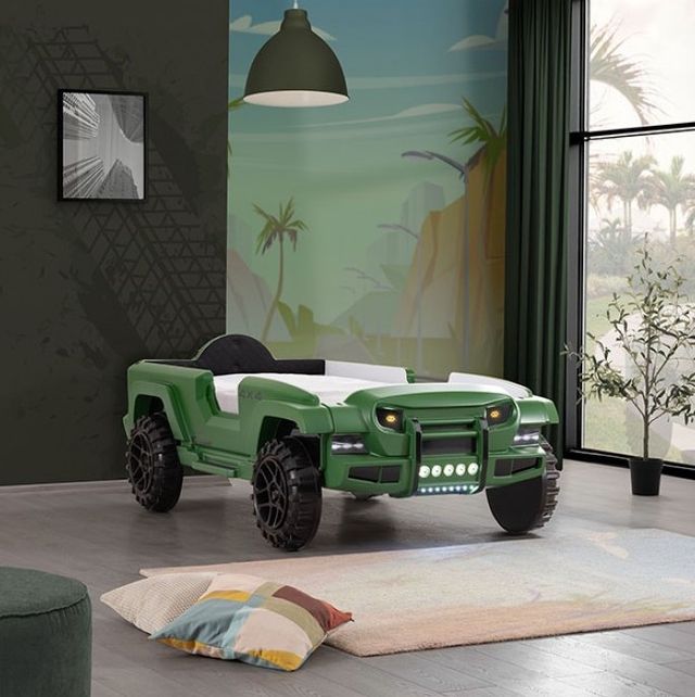 Furniture of America® Randlar Green Youth Bed-2