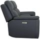 Flexsteel® Sawyer Marine Power Reclining Loveseat with Console, Power Headrests and Lumbar-4