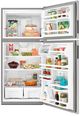 Amana® 30" 18.2 Cu. Ft. Monochromatic Stainless Steel Top Freezer Refrigerator-2