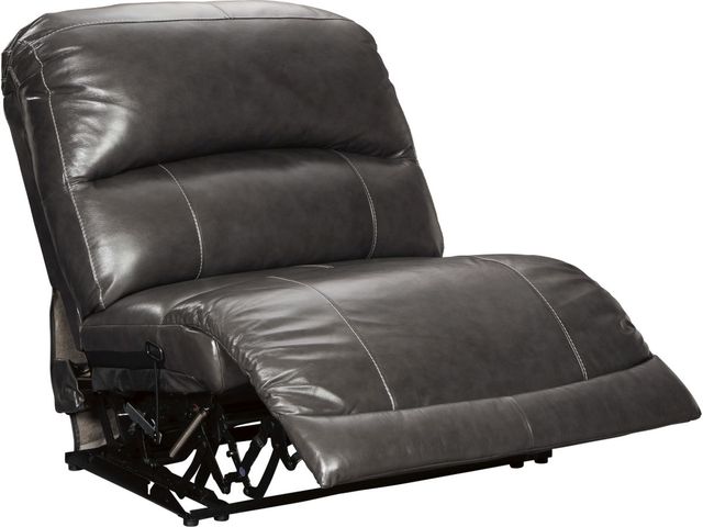 Signature Design by Ashley® Hallstrung 5-Piece Gray Power Reclining Sectional-2