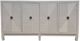 Million Dollar Rustic Modern Rustic White 4-Door Console-0