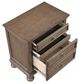 Homelegance® Bethel Antique Brown Nightstand-4