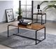 ACME Furniture Jurgen 3-Piece Oak and Black Table Set-0