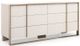 VIG Furniture Nova Domus Cartier Beige/Brushed Brass Dresser-0