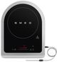 Smeg Collezione 12" Black Matte Portable Induction Cooktop-3