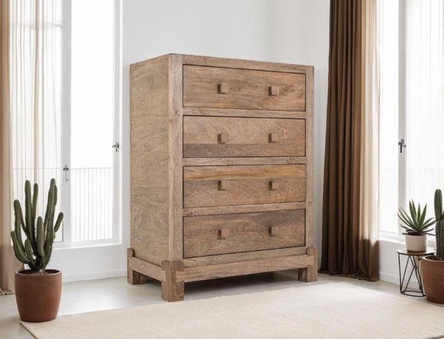 International Furniture Direct Atenas Brown Chest-1
