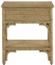 Currey & Company Olisa Natural and Washed Wood Nightstand-3