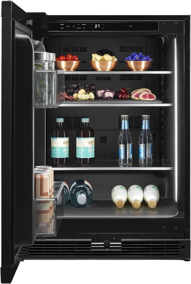 JennAir® 24" 5.0 Cu. Ft. ENERGY STAR® Panel Ready Left Swing Under the Counter Refrigerator-3