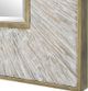 Uttermost® Wharton Whitewashed Square Mirror-3