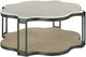 Hammary® Hidden Treasures Light Bronze Quatrefoil Shaped Coffee Table-0