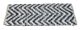 A & B Home Black/White 2.5'x4' Denim Rug-2