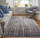 Feizy 39LIF Kano Ivory/Charcoal 5'x8' Area Rug-5