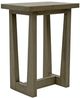 Bassett® Furniture Liam Oak Gray Chairside Table-0