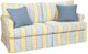 Four Seasons Customizable Molly 2-Seat Slipcovered Townhouse Sofa-0
