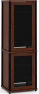 Salamander Designs® Synergy Model 703 AV Cabinet-Dark Walnut/Black-0