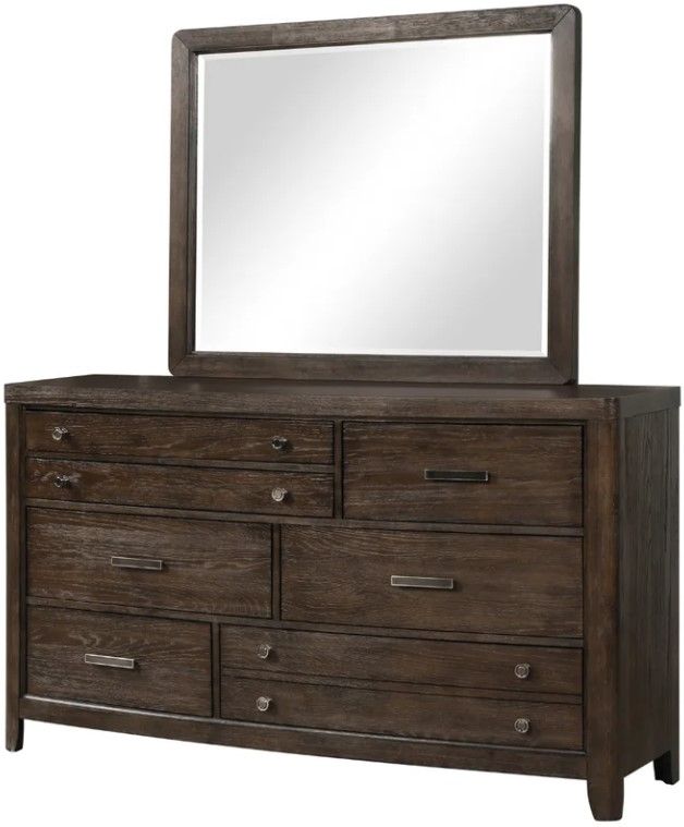 Bernards Fulton Brown Dresser-1
