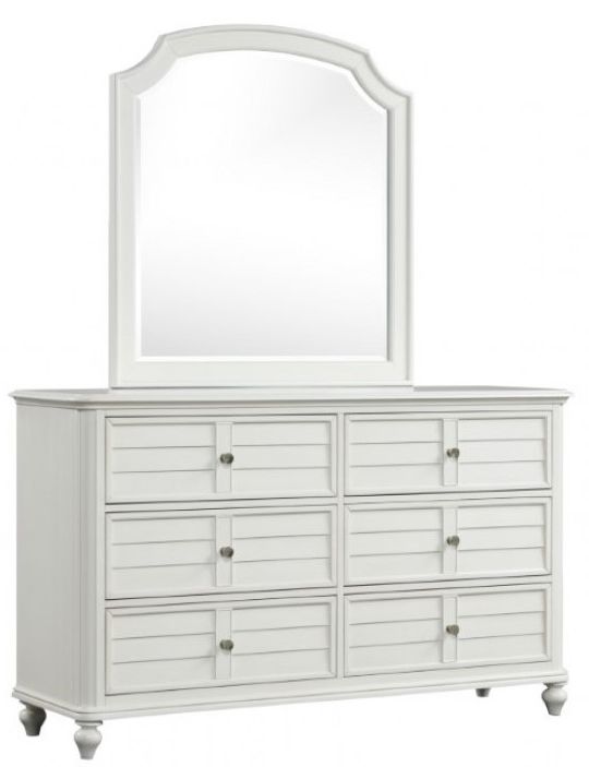 Furniture of America® Whitehaven Antique White Dresser-2