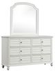 Furniture of America® Whitehaven Antique White Dresser-2