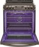 LG 30" Black Stainless Steel Electric Slide In Range-1