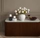 Renwil® Eleanora White Natural Candle Holder-1