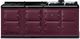 AGA™ eR7 Classic Cast Iron 83" Aubergine Pro Style Dual Fuel Range-0