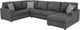 Signature Design by Ashley® Edenfield 3-Piece Charcoal Right-Arm Facing Sectional and Chaise-0