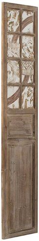 A & B Home Brown/Cream Decorative Panel-1