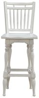 Liberty Furniture Magnolia Manor Antique White Spindle Back Swivel Bar Stool-2