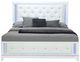Global Furniture USA Alina 5-Piece White Full Panel Bedroom Set with LED-1