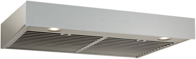 Best® Ispira 30" Stainless Steel Gray Glass Under-Cabinet Range Hood-0