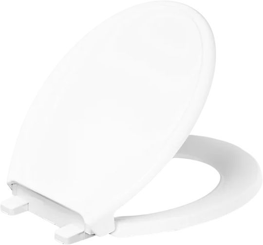 KOHLER® Memoirs® White Quiet-Close™ Round-Front Toilet Seat-1