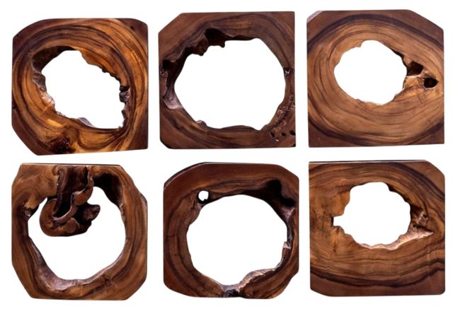 Uttermost® Adlai 6-Piece Coffee Brown Wall Decor Set-0
