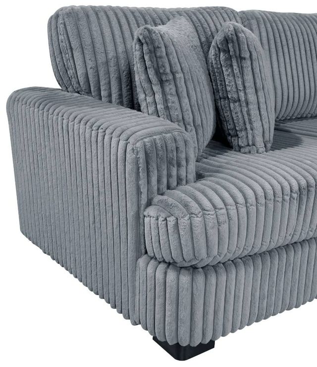 Homelegance® Warwick 3-Piece Gray L-Shape Sectional-2