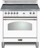 Lofra® Dolcevita 30" White Pro Style Induction Range -0
