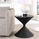 Uttermost® Time's Up Matte Black Side Table-1