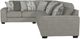 Benchcraft® Ardsley 3-Piece Pewter L-Shape Sectional-2