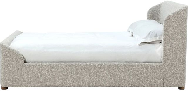 Modus Furniture Virgil Kiki Cotton Ball Queen Upholstered Platform Bed-3
