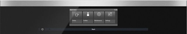 Miele 21.44" Clean Touch Steel Built In Coffee Machine-3
