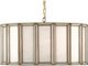 Currey & Company Daze Antique Brass/White Large Pendant Lighting-1