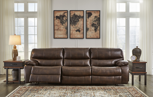 Signature Design by Ashley® Mayall 3-Piece Chocolate Power Reclining Sectional-2