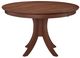 John Thomas Furniture® Cosmopolitan Espresso Siena Pedestal Dining Table-0