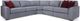 Decor-Rest® Furniture LTD 2786 3 Piece Gray Power Reclining Sectional-0