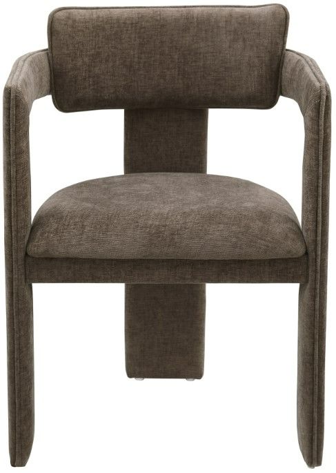 Meridian Furniture Brenda Brown Upholstered Dining Chair-1