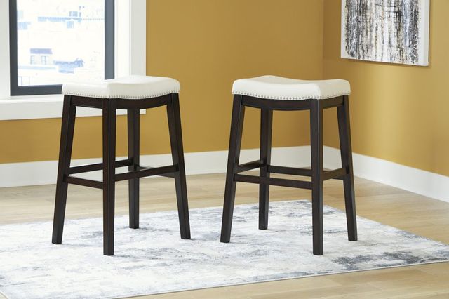 Signature Design by Ashley® Lemante Ivory/Brown Bar Stool-4