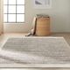 Nourison Home™ Etched Ivory Gray 5'x7' Area Rug-1